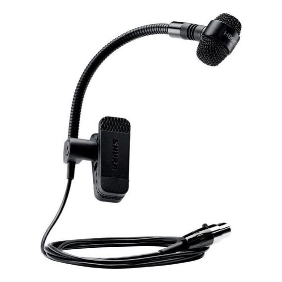 Micrófono Shure Pga98h-tqg Condensador Cardioide Instrumento Color Negro