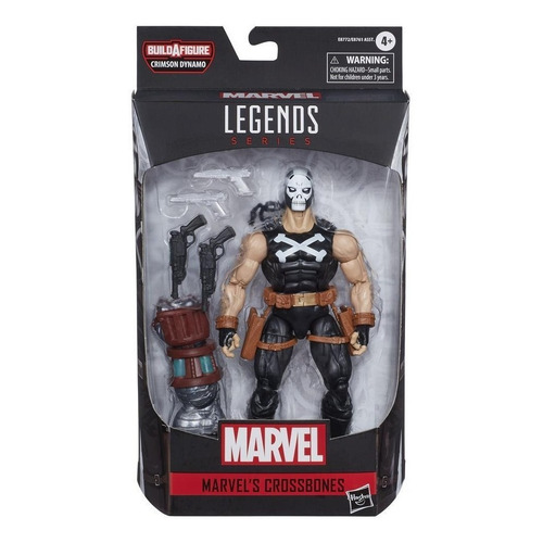 Figura Articulada Crossbones Marvel Legends Crimson Dynamo