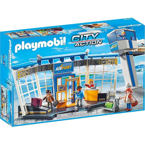 Playmobil 5338 Torre De Control Y Aeropuerto Intek Pr