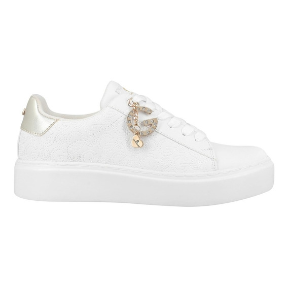 Tenis Para Mujer G By Guess Blanco Ggremiel-n