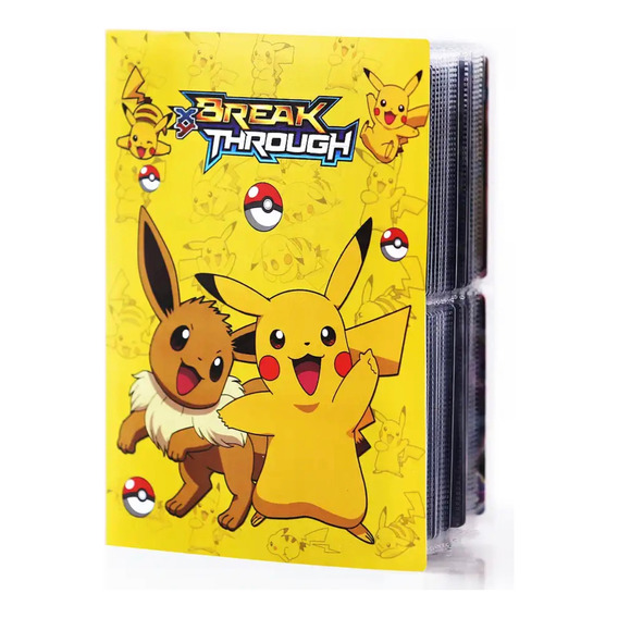 Carpeta Album Pokemon Para Colocar 240 Cartas (plastico)