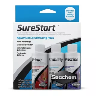 Seachem Sure Start Prime Stability Pristine Pack 100ml 