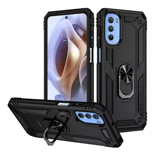 Capa Case Anti Choque D3 C Anel Para Motorola G51 Tela 6.8