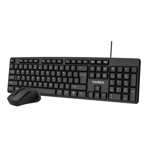 Kit Teclado Cable Y Mouse Usb Targa Office 200 Optico 2.4gh