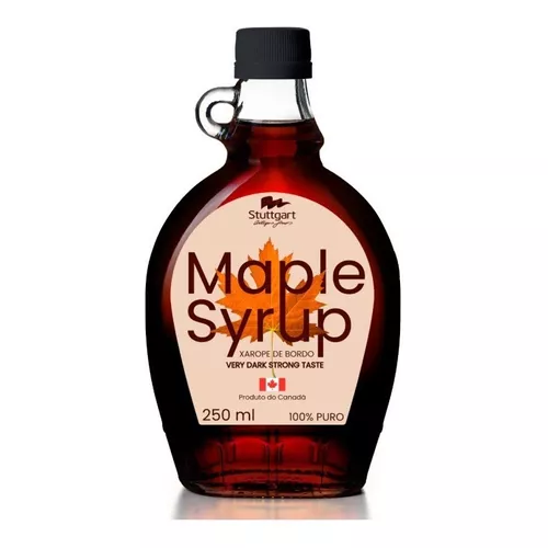 Xarope de Bordo Canada Pure Maple Syrup 100% 250ml (2 unidades