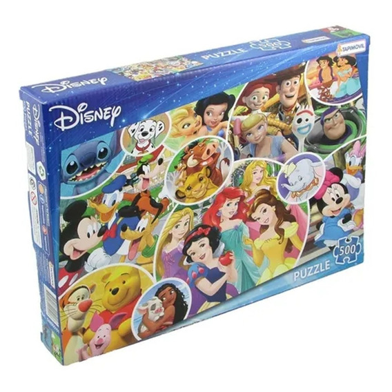 Puzzle 500 Piezas Tapimovil Disney Pixar Rompecabezas 