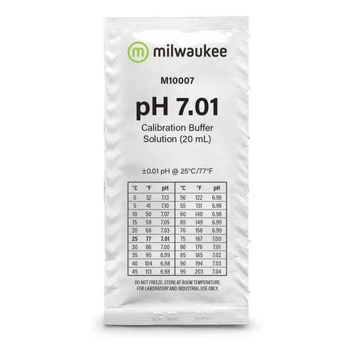 Solución Calibración PH 7.01 Milwaukee M10007B