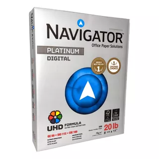 Papel Navigator Platinum Carta 75gr 500 Hojas Impresion