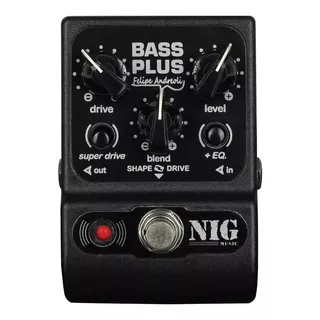 Pedal Nig Bass Plus Signature Felipe Andreoli