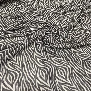 Tecido Tule Estampado Zebra 2,00mx1,50m