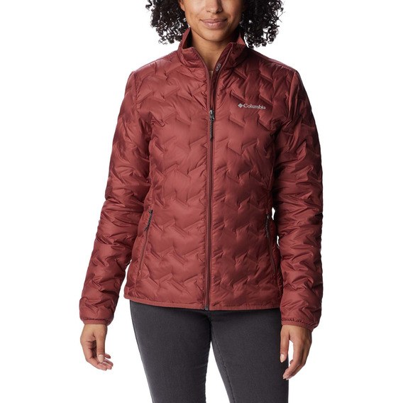 Campera Columbia Delta Ridge Down Jkt (679) Beetroot Dama