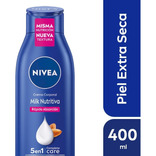 Crema Corporal Nivea Milk Nutritiva Piel Extra Seca X 400 Ml