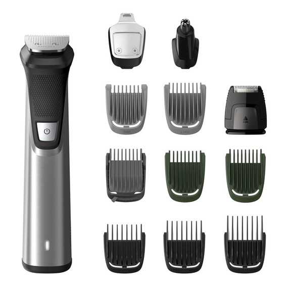 Cortadora De Cabello Multigroom Philips Mg773515 Color Gris