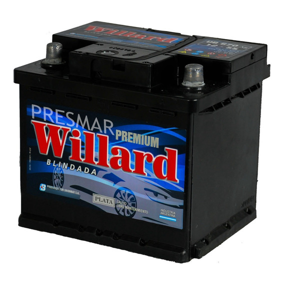 Bateria Auto Willard 12x55 Ub670 12 Volt 55 Amper