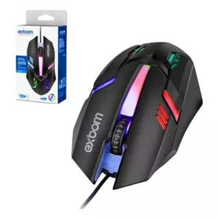 Mouse Gamer Usb Led 7 Cores Rgb Exbom 4d Fighter 