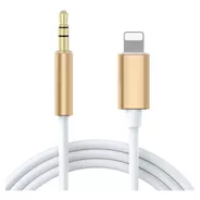 Cable De Audio Compatible iPhone iPad Lightning A 3.5mm