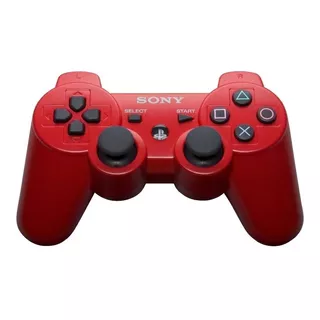 Joystick Inalámbrico Sony Playstation Dualshock 3 Rojo
