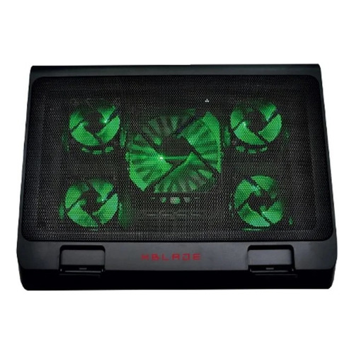 Cooler Gamer Xblade Glacius Gxb-h501 Para Laptop Hasta 17 Pu Color Negro