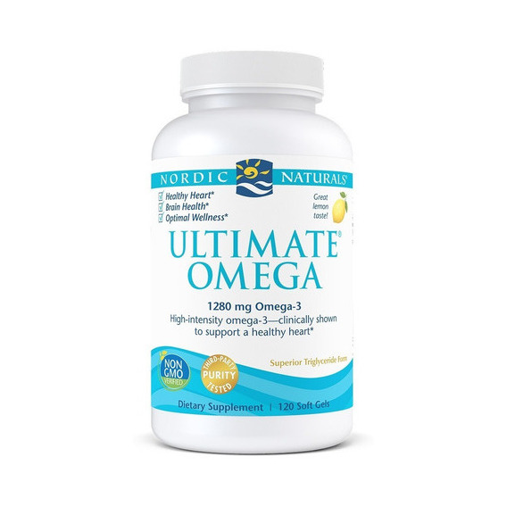 Ultimate Omega 1280 Mg Limón | Nordic Naturals | 120 Caps