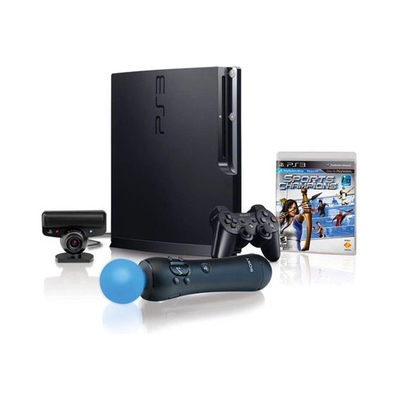 Sony Playstation 3 + Kit Move Con 4 Mandos 
