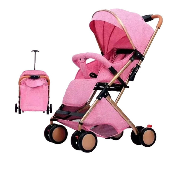 Coche Paseador Para Bebe Tipo Maleta + Toldillo 609-1