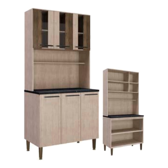 Armario Mueble De Cocina Kit Multiuso Aparador Ebz