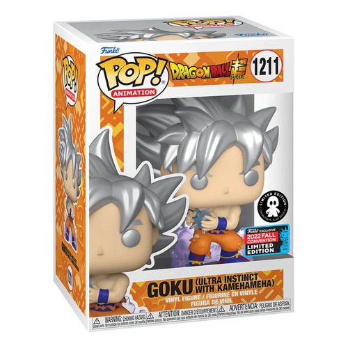 Funko Pop Goku Ultra Instinct Kamehameha #1211 Exclusive Nyc