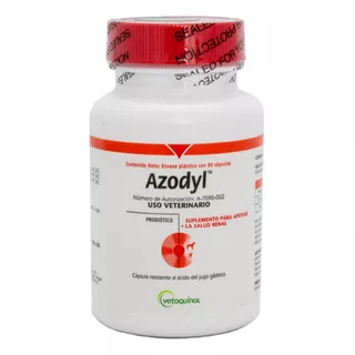 Azodyl 90 Capsulas Vetoquinol Original Hilera+refrigerante