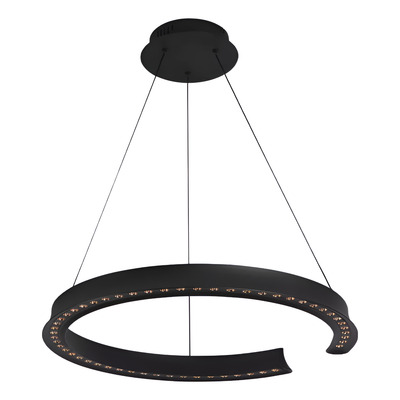 Colgante Led Lift-co-650 Negro Dimerizable 40w Gmg 