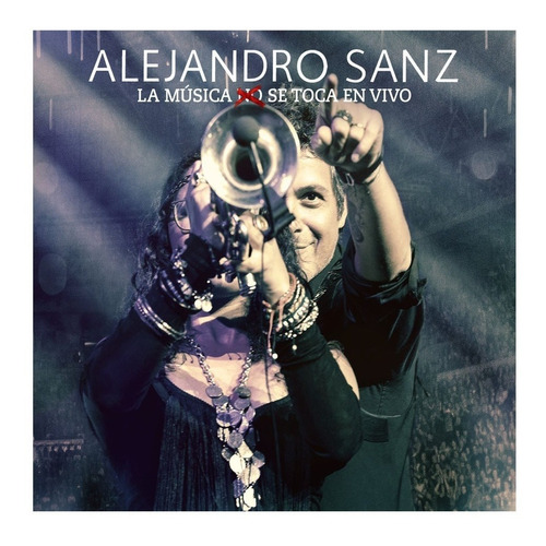 Alejandro Sanz La Música No Se Toca En Vivo Cd + Dvd N