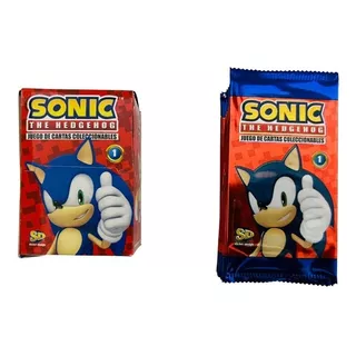 Sonic Mazo De Cartas + 100 Sobres - Original