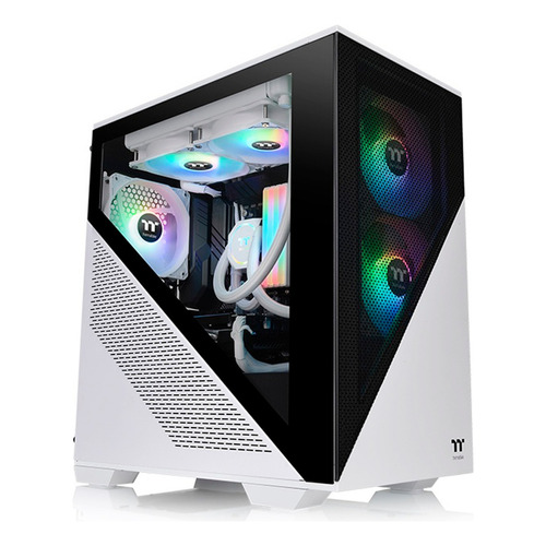 Gabinete Thermaltake Divider 170 Tg Argb Blanco Micro Tower