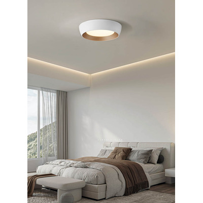 Plafon Led Boquero L Blanco 32w 60cm Diseño Modernno