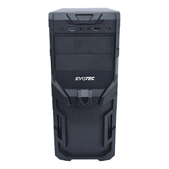 Evotec Gabinete EV-1005 Gabinete Mid Tower Incluye Fuente De Poder 600w