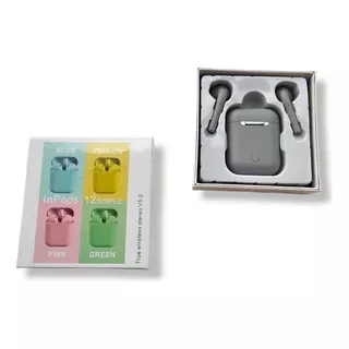 Audifonos Inpods 12 Bluetooth 5.0 Manos Libres Color Gris