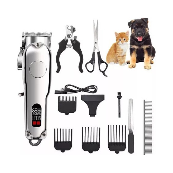 Maquina Para Cortar Pelo De Perro Y Gatos Rasuradora Kit