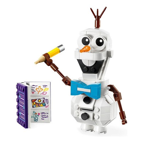 Lego Disney Olaf Personaje 41169 122 piezas en caja