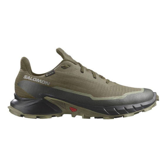 Tenis Trail Salomon Alphacross 5 Gtx Verde Hombre L47310300