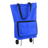 Carrito Bolsa De Compras Plegable Con Ruedas Impermeable