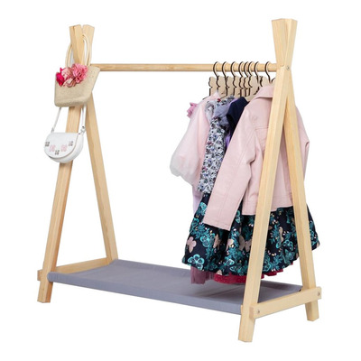 Perchero Armable Para Ropa De Niños Perchero De Madera