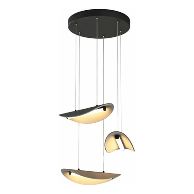 Lampara Colgante Techo Flamingo Cálida 3x6w 48x48x200cm