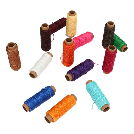Cordón Encerado De 150 Hilos, 15 Colores, Cuerda De Cera Por