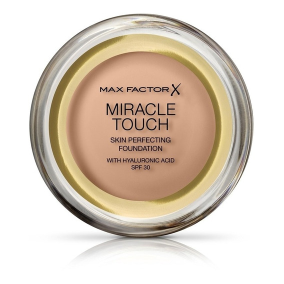 Base de maquillaje en líquida / cremosa Max Factor Miracle Touch tono 075 - golden