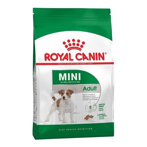 Alimento Royal Canin Size Health Nutrition Mini Adult para perro adulto de raza pequeña sabor mix en bolsa de 2.5kg