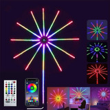 Luces Led Fuegos Artificiales Adhesiva Bluetooth Multicolor