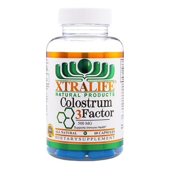 Colostrum 3 Factor - 60 Cápsulas (distribuidor Autorizado)