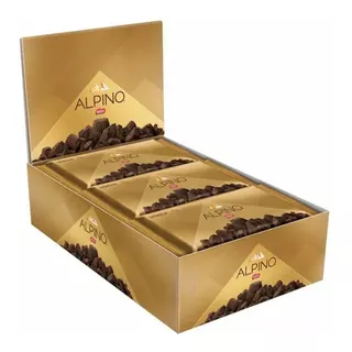 Chocolate Alpino Ao Leite Nestlé Display C/ 14 Barras De 85g