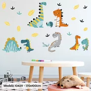 Vinilo Decorativo Infantil Pack Dinosaurios Animales M10429