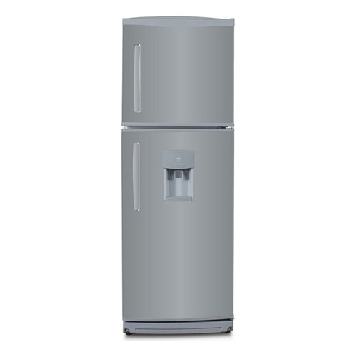 Heladera Bambi 364 Lts 2f 1800pd Plata C/freezer Y Dispenser Color Simil acero
