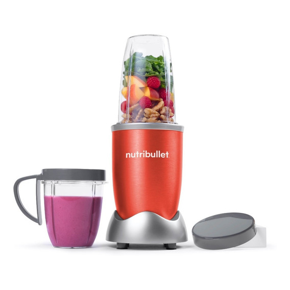 Nbr-0848r - Nutribullet Rojo 8 Piezas De 600 Watts 